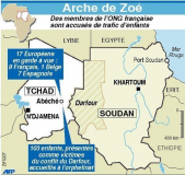 Tchad : 16 Européens et 2 Tchadiens inculpés d'enlèvement de mineurs ou complicité