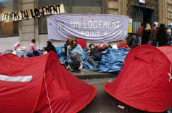 Paris : des mal-logés à nouveau évacués