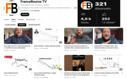 Francebourse TV : notre chaine youtube un mois apres le lancement